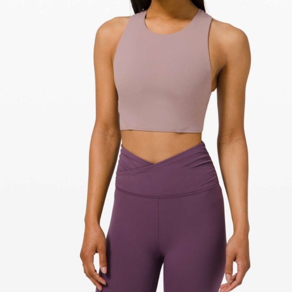 Lululemon Forward Fold Bra Violet Verbena